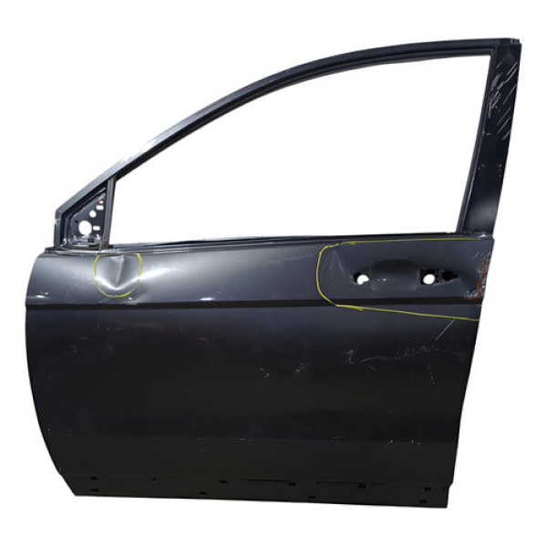 Porta Dianteira Esquerda Honda Crv 2007 A 2011  Dianteira Esquerda Preto