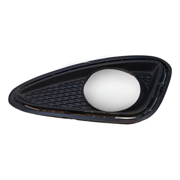 Grade Moldura Farol Milha Auxiliar Hb20 2013 2015 Original Preto Direito