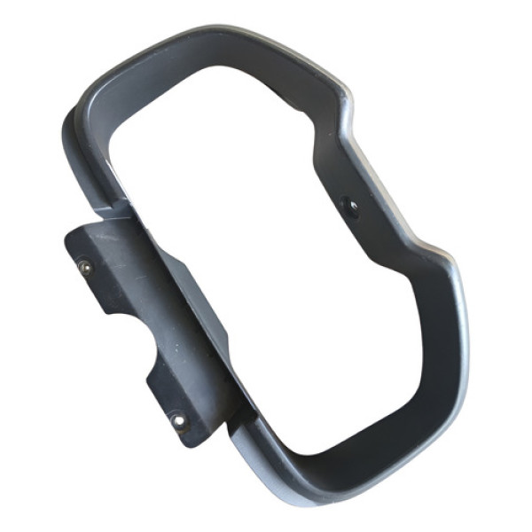 Moldura Painel Instrumentos Chevrolet Montana 2013 Cinza-escuro