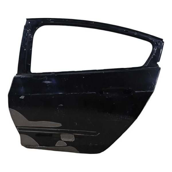 Porta Traseira Esquerda Recuperada Cruze 2017 Chevrolet  Traseira Esquerda Preto