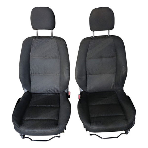 Jogo De Bancos Tecido Peugeot 307 2011 Preto