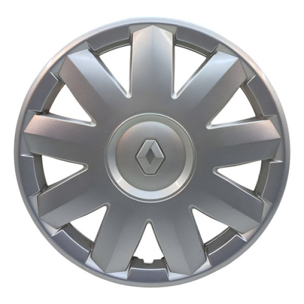 Calota Aro 14 Renault Logan Original  Cinza