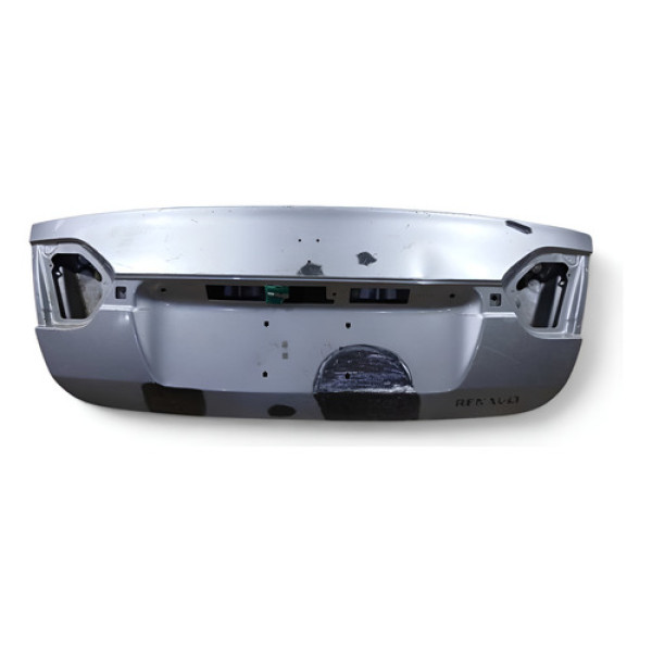 Tampa Traseiro Recuperavel   Fluence 2010 A 2014 Prateado