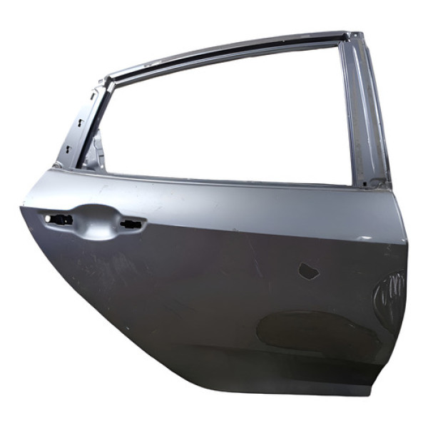 Porta Traseira Direita  Recuperavel Honda Civic G10 2016 Dianteira Esquerda Cinza