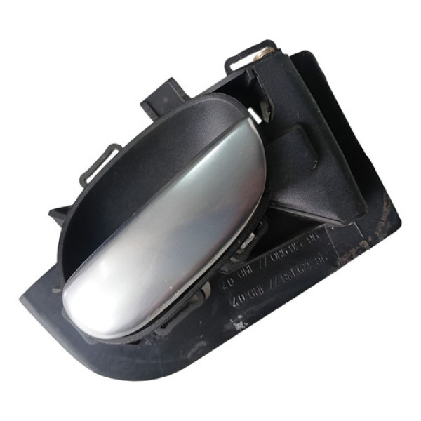 Maçaneta Interna Traseira Direita Peugeot 206 2007 Preto Traseira