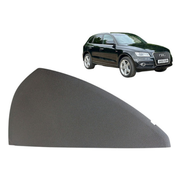 Acabamento Lateral Esquerda Painel Audi Q5 2015 Marrom