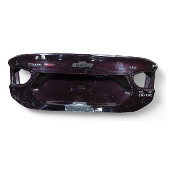 Tampa Traseira Recuperavel Chevrolet Cruze 2016/2020 Preto