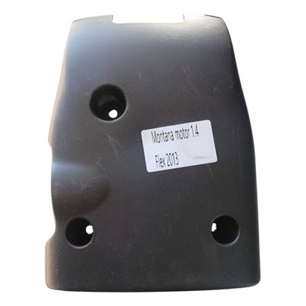 Moldura Inferior Coluna Direção Chevrolet Montana 2013 Cinza-escuro