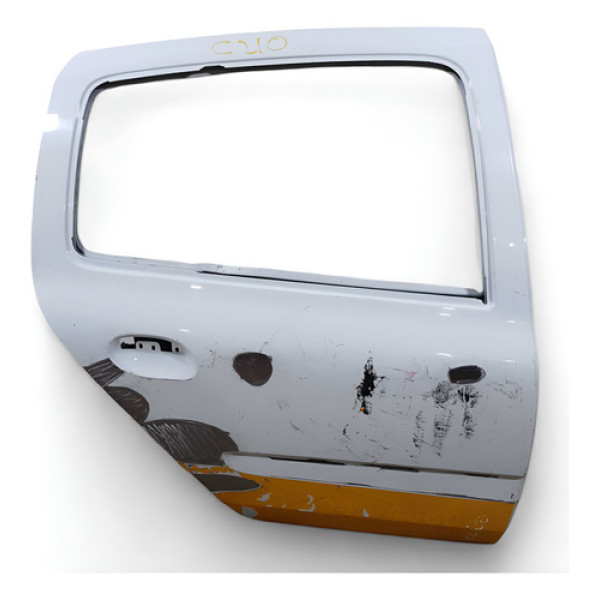 Porta Traseira Direita Recuperada  Clio 2000/2012 - Traseira - Direita - Branco
