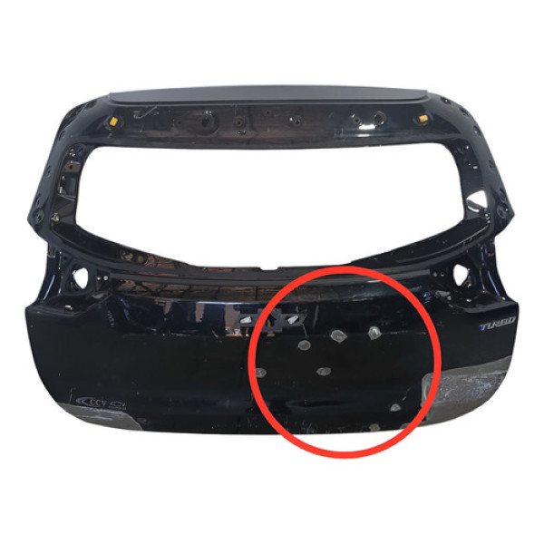 Tampa Traseira Tracker 2021/2023 ( Recuperada) - Preto