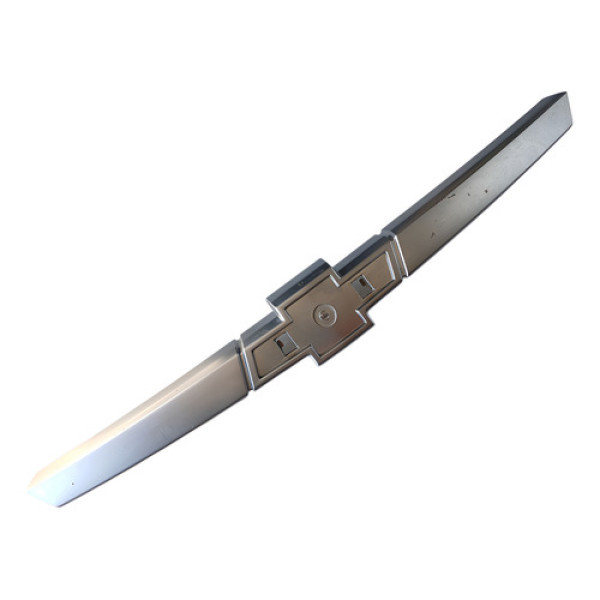 Moldura Grade Chevrolet Ômega 2003/2004 Prata Prata