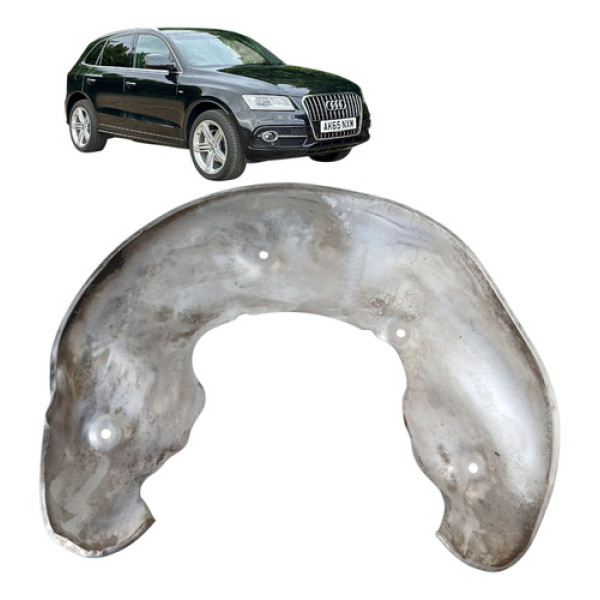 Defletor Protetor Disco Freio Dianteiro L.d Audi Q5 2015 Cinza