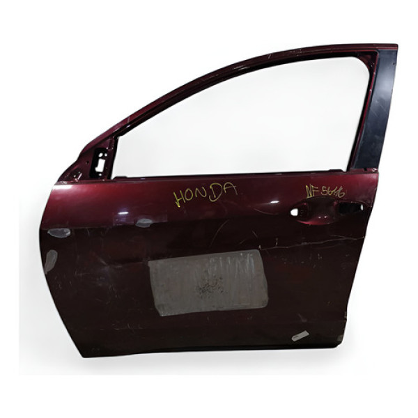 Porta Dianteira Esquerda  Recuperada Honda Hrv  2016/19 Dianteira Esquerda Vermelho