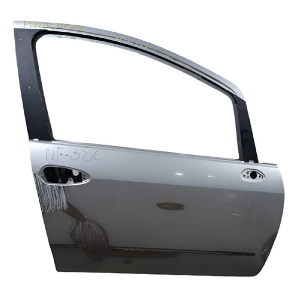 Porta Dianteira Direita Recuperada  Fiat  Punto 2007/13  Dianteira Direita Prateado