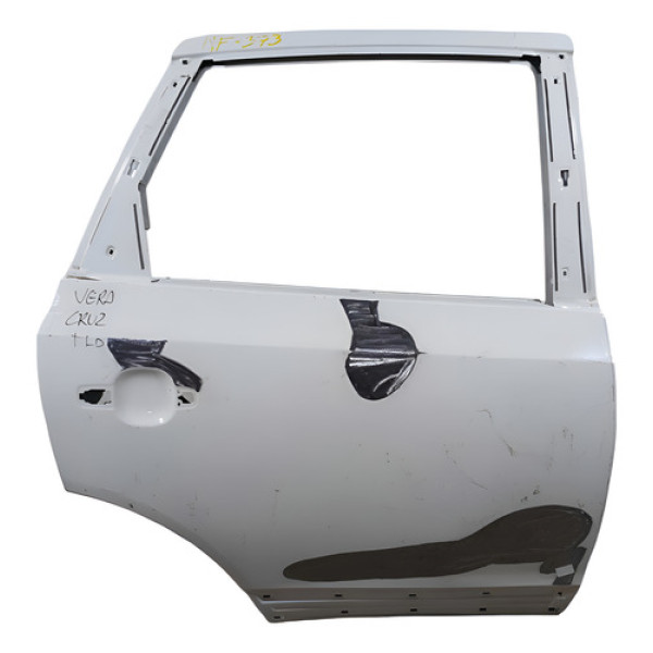 Porta Traseira Direita  Recuperada  Huyndai  Vera Cruz 2010 Branco Direita Traseira