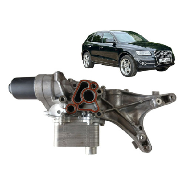 Suporte Filtro Oleo E Resfriador Audi Q5 2015 Cinza Cinza