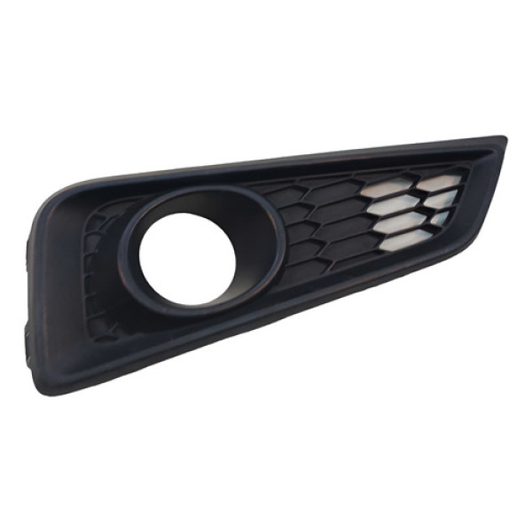 Moldura Farol De Milha Direito Honda City 2015/19 C/furo  Preto Direito