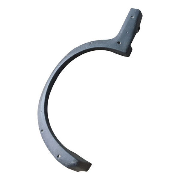 Alargador Paralama Traseira Direita Strada 2004/2007 Preto - Preto