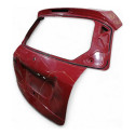  Tampa Traseira Recuperavel Ford Ka 2009/2012 - Vermelho