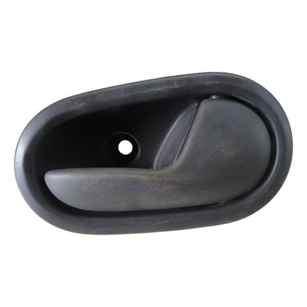 Maçaneta Puxador Porta Direita Logan/sandero 15/19 Original Preto Dianteira