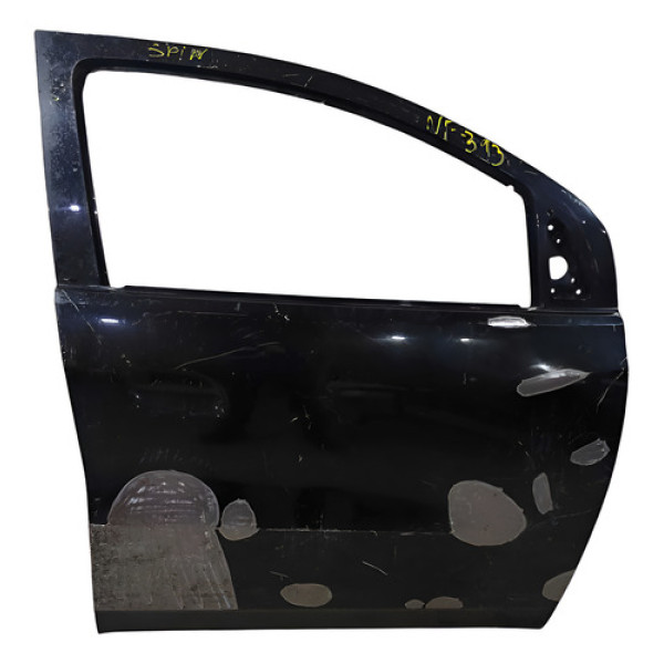 Porta Dianteira Direita Gm Spin 2013 À 2023 Recuperada  Dianteira Direita Preto