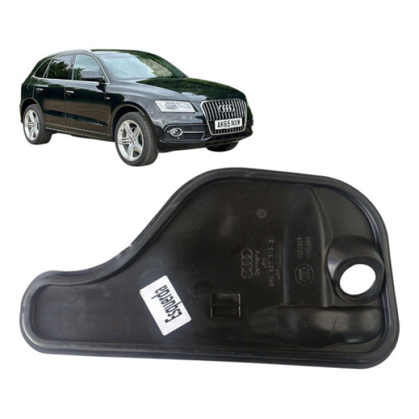 Acabamento Porta Dianteira Esquerda Audi Q5 2015 Preto Preto