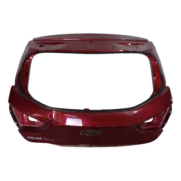Tampa Traseira Mala Cruze Hatch (recuperavel) 2014 Bordô