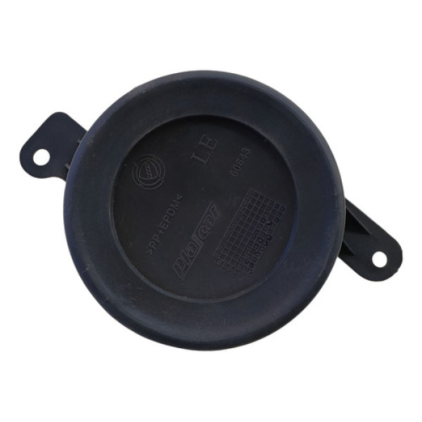 Tampa Farol Milha Esquerdo Fiat Siena Palio 2010/2014 Preto Preto