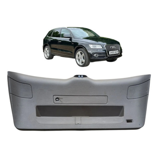 Acabamento Interno Tampa Traseira Audi Q5 2015 Marrom Marrom