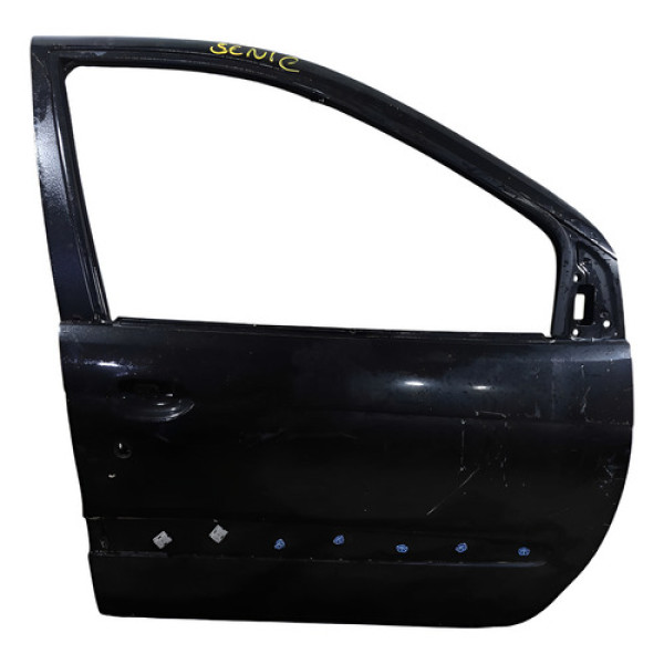 Porta Dianteira Direita Recuperavel  Senic 2005 Preto Direita Dianteira