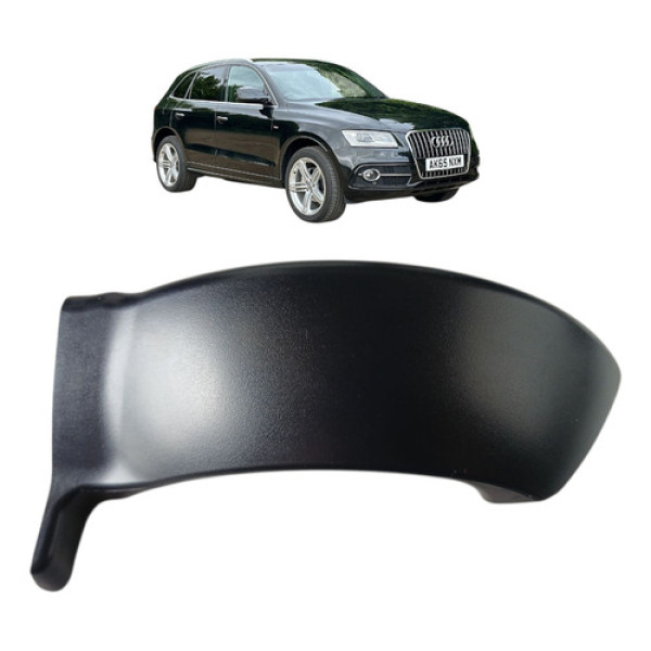 Acabamento Dobradiça Tampa Traseira Audi Q5 2015 Preto Preto