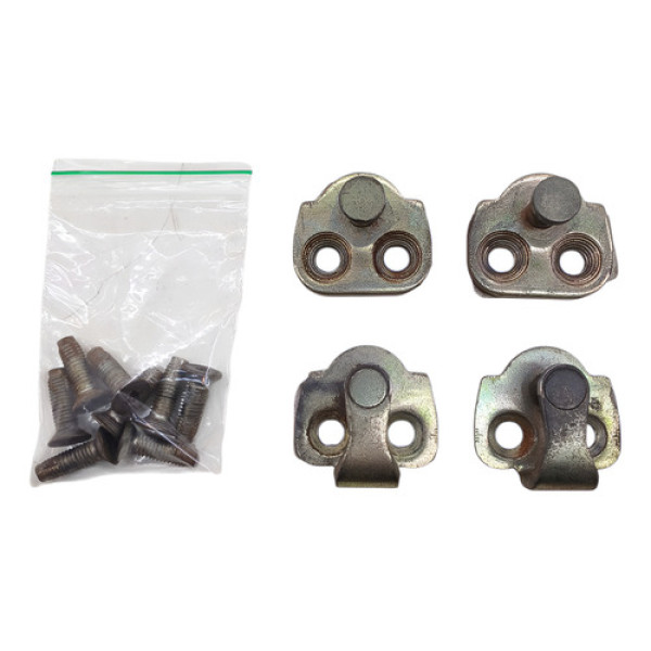 Kit 4 Batente Porta Fiat Palio Siena 2005/2012 Cinza