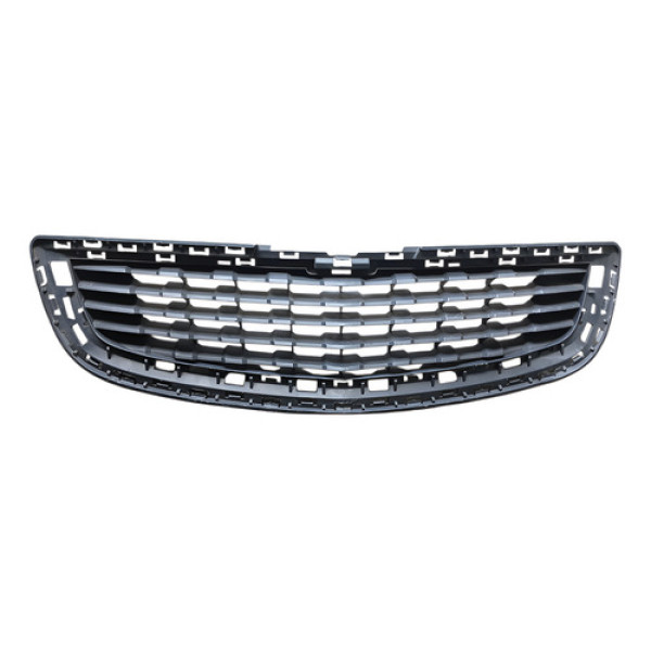 Grade Dianteira Chevrolet Spin 2013/2016 C/detalhes Preto Preto Padrão