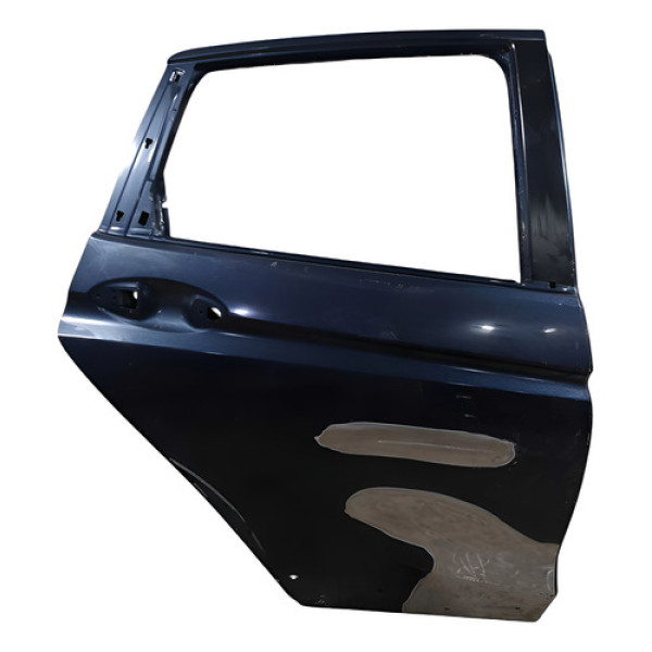 Porta Traseira Direita Recuperada  Wr-v 2016 Traseira Esquerda Azul-marinho