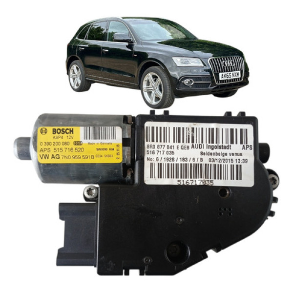 Motor Teto Solar Audi Q5 2015 Preto