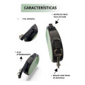 Guia Retrátil Para Pet Ate 25kg 5 Metros Verde-claro