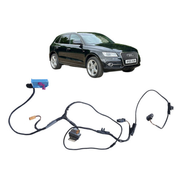 Chicote Forro Porta Dianteira Direita Audi Q5 2015 Preto