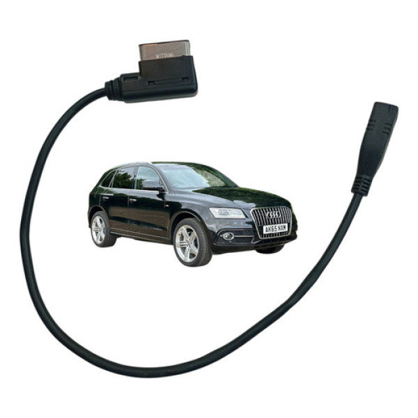 Cabo Ami/mmi Usb Audi Q5 2015 Preto Preto