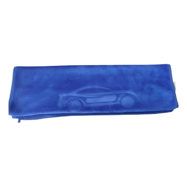 Toalha Secagem Automotiva Azul 40x60 400gsm