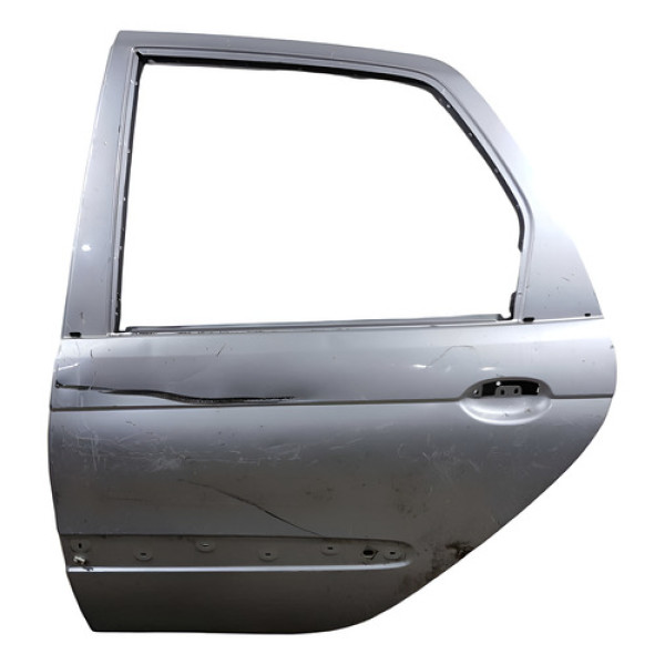 Porta Traseira Esquerda Recuperavel  Scenic  2000 Traseira Esquerda Prateado