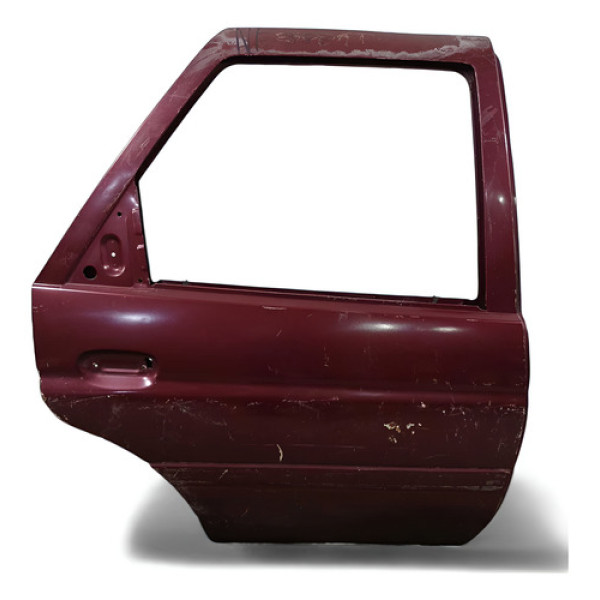Porta Traseira Direita Recuperavel Scort 97 Europeu   Traseira Direita Bordô