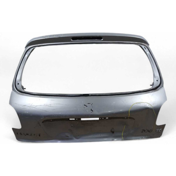 Tampa Traseira Recuperavel   Peugeot 206 2009 A 2015 Cinza-escuro