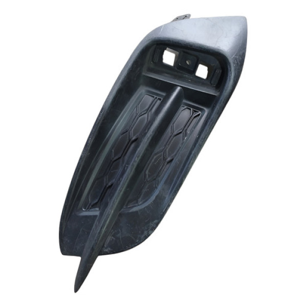 Moldura Parachoque Traseiro Direito Honda Civic 17/20 Preto Brilhante