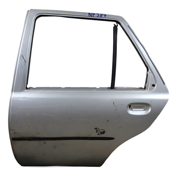 Porta Traseira Esq A Recuperar Fiesta Street 2003 Traseira Esquerda Prateado