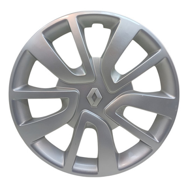 Calota Aro 15 Renault Sandero/logan 2015/2020 Orginal Cinza