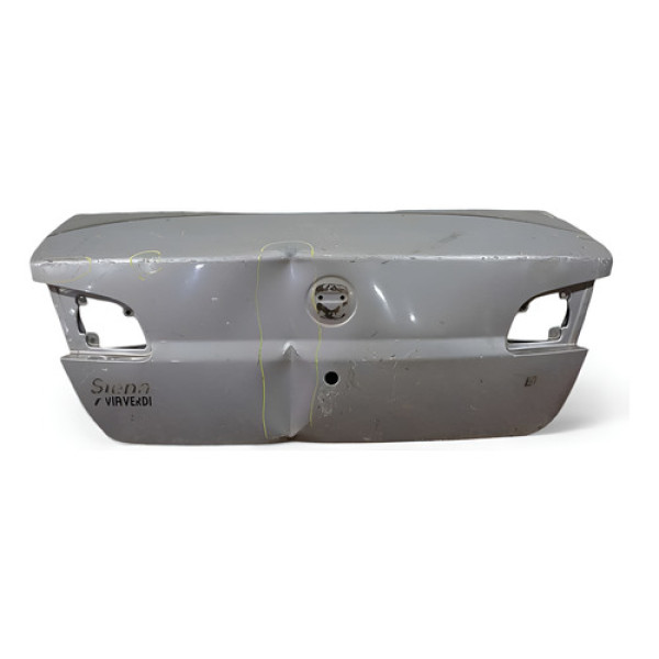 Tampa Traseira Recuperavel Gran Siena 2012/2021 - Prateado
