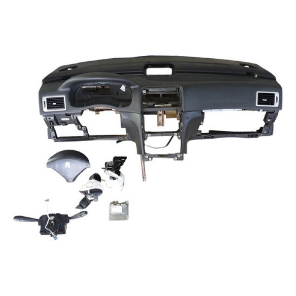Kit Tabelier Com Bolsa Peugeot 307 2011 Preto