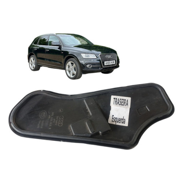 Acabamento Porta Traseira Esquerda Audi Q5 2015 Preto Preto