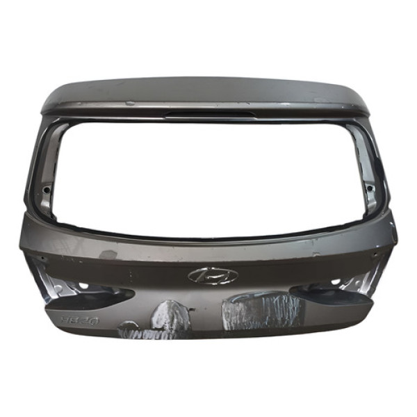 Tampa Traseira Hyundai Hb20 20/22 Original Recuperada Cinza