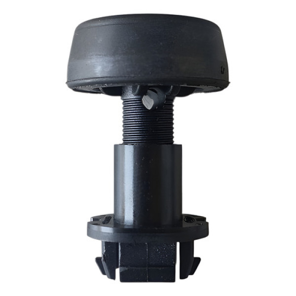 Batente Com Regulagem Capô Ford Ecosport 13/17 Preto Preto